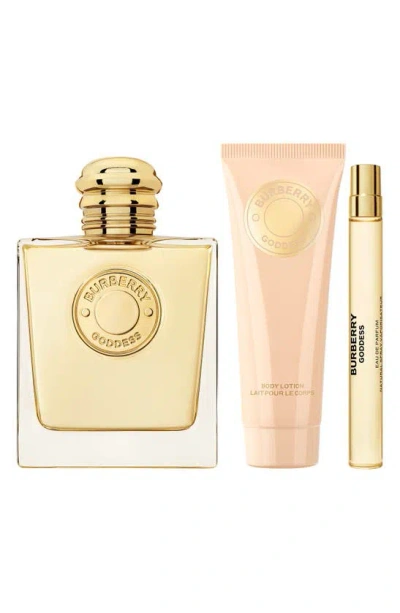 Burberry Goddess Eau De Parfum Set (limited Edition) $231 Value In Multi