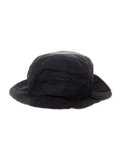 Pre-owned Burberry Golf Bucket Hat In Blue