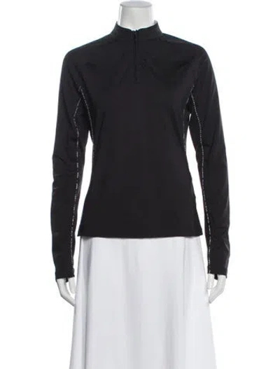 Pre-owned Burberry Golf Long Sleeve Top In Gray