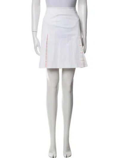 Pre-owned Burberry Golf Mini Skirt In Multi