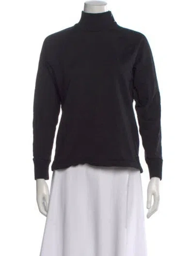 Pre-owned Burberry Golf Turtleneck Sweater In Black