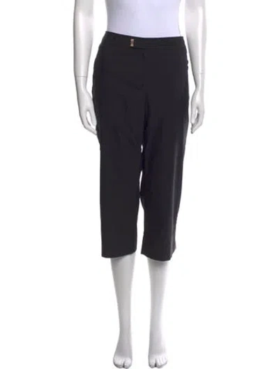 Pre-owned Burberry Golf Wide Leg Pants In Blue