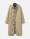 Burberry Gosha Rubchinskiy Trench Coat In Brown