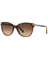 Burberry Sunglasses In Tortoise,brown Gradient