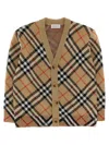 Burberry 'graham' Cardigan In Brown