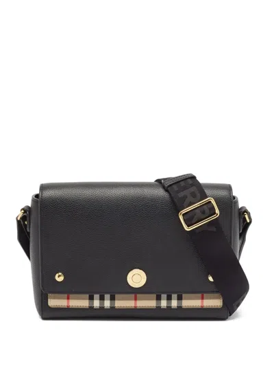 Pre-owned Burberry Grained Leather Shoulder Bag