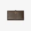 Burberry Grainy Leather Continental Wallet