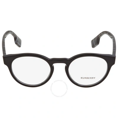 Burberry Grant Demo Phantos Unisex Eyeglasses Be2354 3996 49 In N/a
