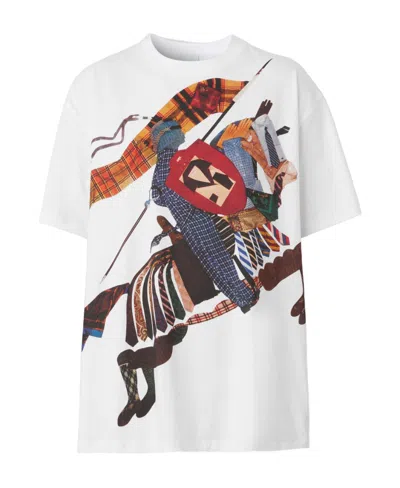 Burberry Graphic Logo-print T-shirt In Multicolor