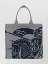 BURBERRY GRAPHIC PRINT CANVAS SHOPPING BAG