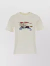 Burberry Crystal-embellished T-shirt In White