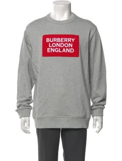 Pre-owned Burberry Graphic Print Crew Neck Sweatshirt W/ Tags In Multi