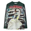 Burberry Swan Print Top