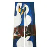 Burberry Graphic-print Silk Flared Trousers In Multi