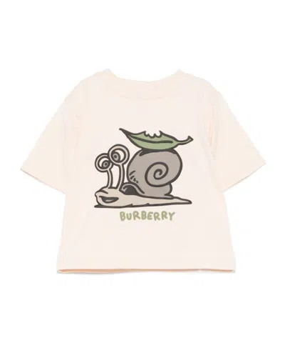 Burberry Graphic-print T-shirt In White