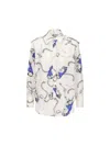 BURBERRY GRAPHIC PRINTED BUTTONED SHIRT
