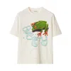 Burberry Graphic Printed Crewneck Cotton T-shirt