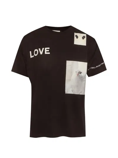Pre-owned Burberry Graphic-print T-shirt In Black