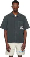 Burberry Ekd Cotton Towelling Shirt