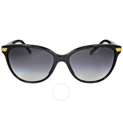 Burberry Gray Gradient Cat Eye Ladies Sunglasses Be4216f 30018g 57 In Black