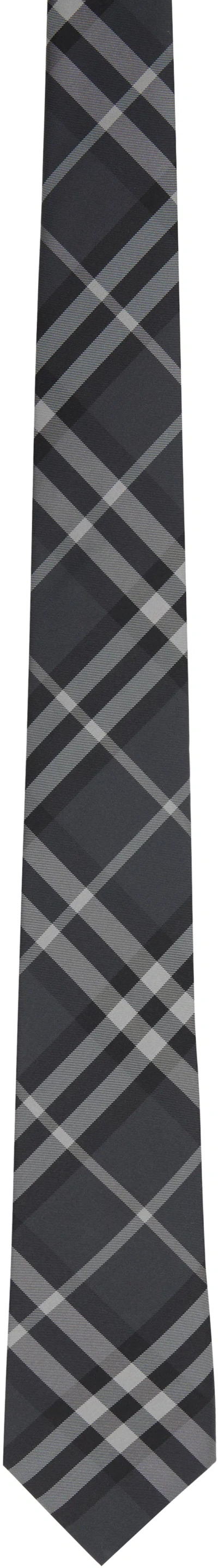 Burberry Gray Manston Tie