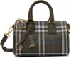 Burberry Mini Bowling Check Printed Bag In Snug Ip Check