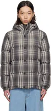 Burberry Hooded Down Jacket Quilted Design