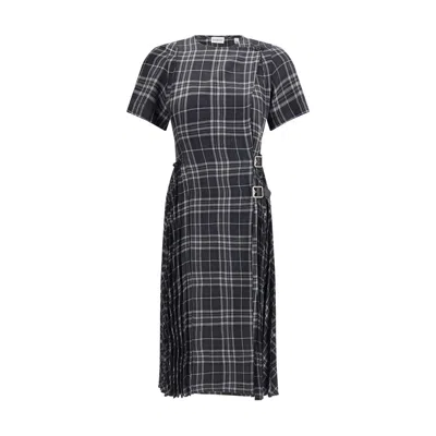 Burberry Gray Polyester Casual Dress