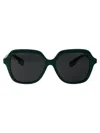 Burberry Womens Black Be4389 Joni Square-frame Acetate Sunglasses