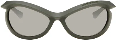 Burberry Green Blinker Sunglasses In 41096g