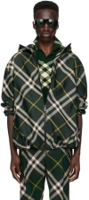 BURBERRY GREEN CHECK JACKET