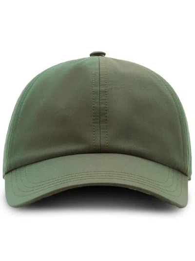 Burberry Green Cotton Baseball Cap