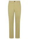 Burberry Cotton Trousers With Pockets And Loops