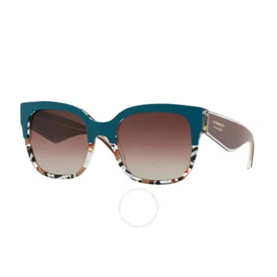 Burberry Green Gradient Butterfly Ladies Sunglasses 0be4271 3731e2 56