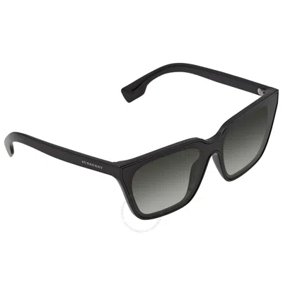 Burberry Green Gradient Square Ladies Sunglasses Be4279 3001/8e 140 In Multi