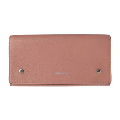 Pre-owned Burberry Green Leather Coin Purse/coin Case ()