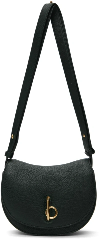 Burberry Green Mini Rocking Horse Bag In Vine