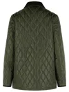 Burberry Green Polyamide Jacket In Green