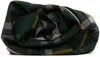 Burberry Checkered Rose Clutch 3d Detailing In Ivy
