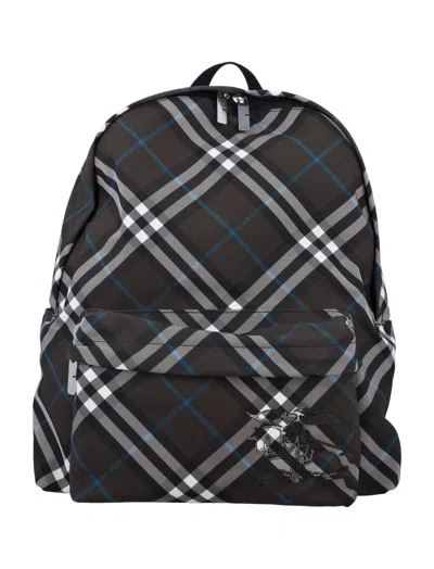 Burberry Green Vintage Check Backpack