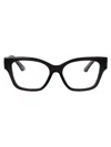 Burberry Grey Acetate Optical Glasses In Black