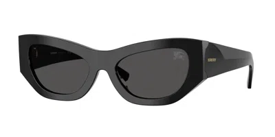 Burberry Grey Cat Eye Ladies Sunglasses Be4450u 300187 54