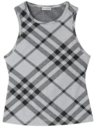 Burberry Vintage Check Tank Top In Multi