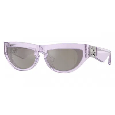 Burberry Grey Mirror Cat Eye Ladies Sunglasses Be4422u 40956g 58 In Brown