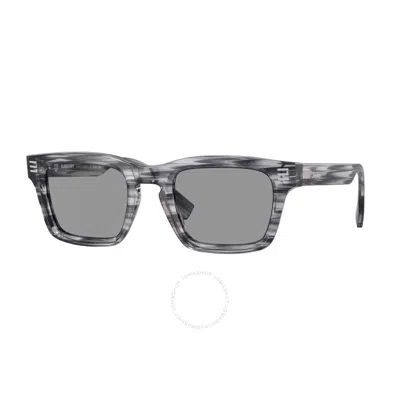 BURBERRY BURBERRY GREY RECTANGULAR MEN'S SUNGLASSES BE4403 4097/1 51