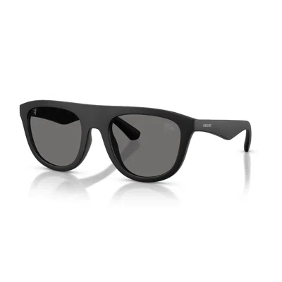 Burberry Grey Square Men's Sunglasses Be4459u 346481 55 In Black