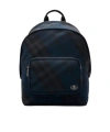 Burberry Grid Check-pattern Backpack In Multi