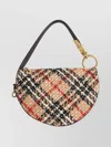 Burberry Half-moon Shoulder Bag Gold-tone Hardware In Multi