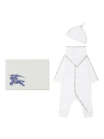 Burberry Kids' Mono - Blanco In White