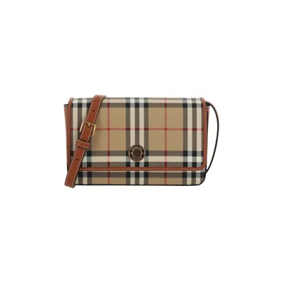 Pre-owned Burberry Hampshire Bag 'archive Beige' | Tan | Women's Size Onesize In Brown